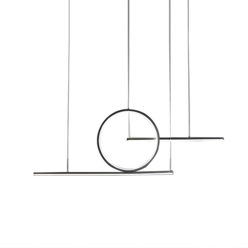 LED LED LED WARROUGE LEDEAR LIGNE DU PRENDANT ACRYLIQUE MODERNE CONCICON