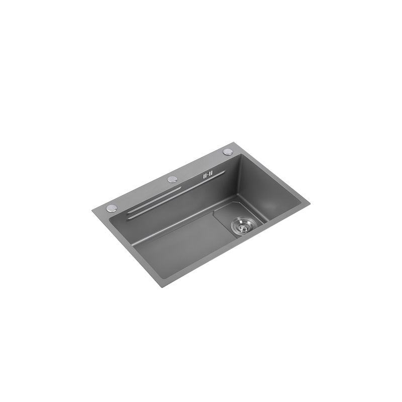 Modern Kitchen Sink Stainless Rectangular Faucet Kitchen Sink