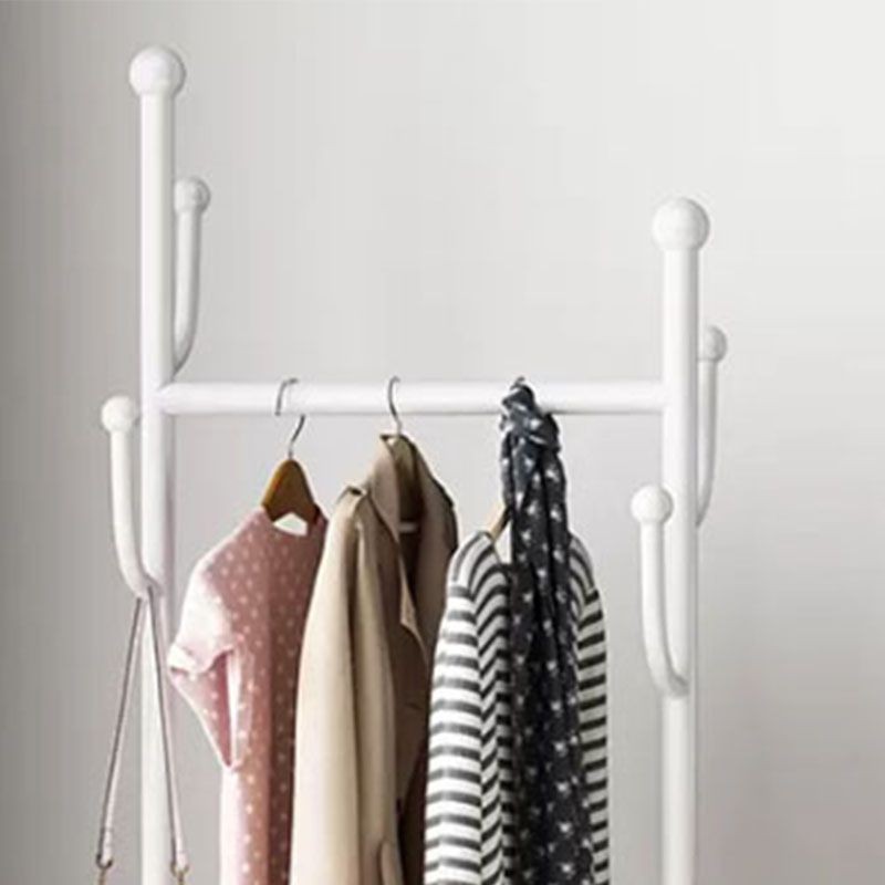 Metal Entry Hall Tree Light Luxury Coat Hanger for Hallway , 67.71" H