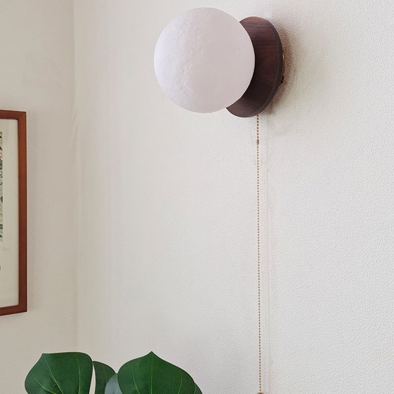 Luz de pared de bola de vidrio Luz de luz de estilo moderno Luz de pared para sala de estar para sala de estar