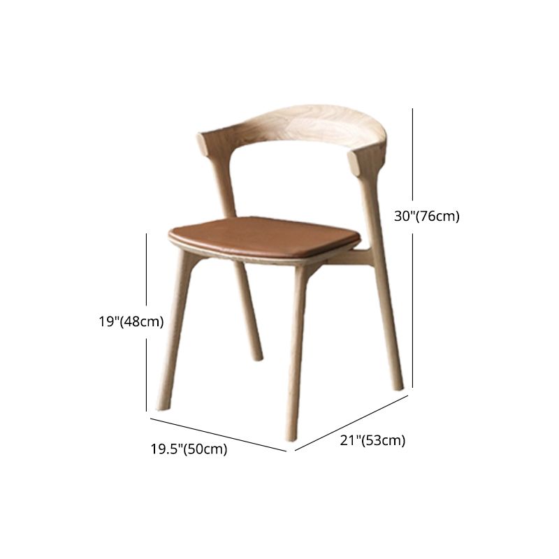 Modern 1/3/4/5/6 Pieces Rectangle Dining Set Ash Wood Dining Table with Chairs