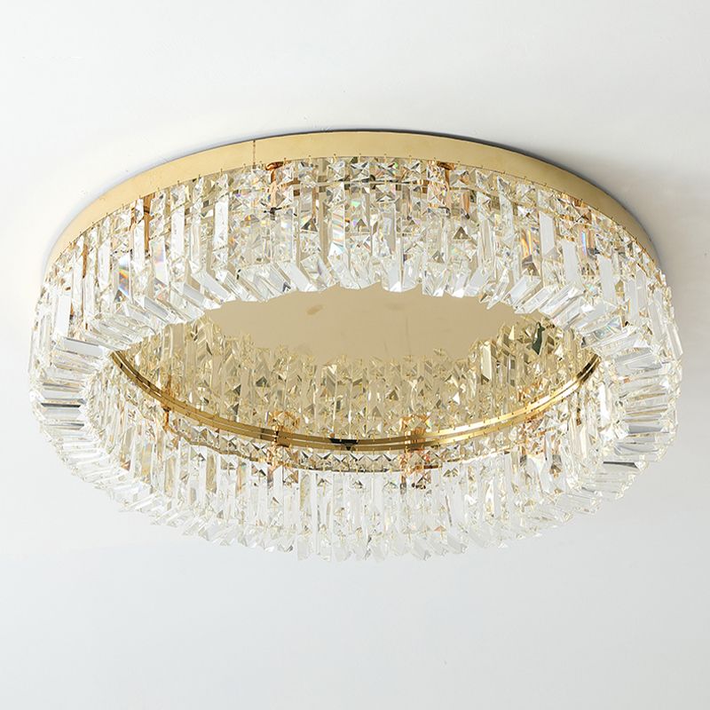 Ringvormige kristallen plafondlamp Moderne stijl inbouwlamp voor woonkamer
