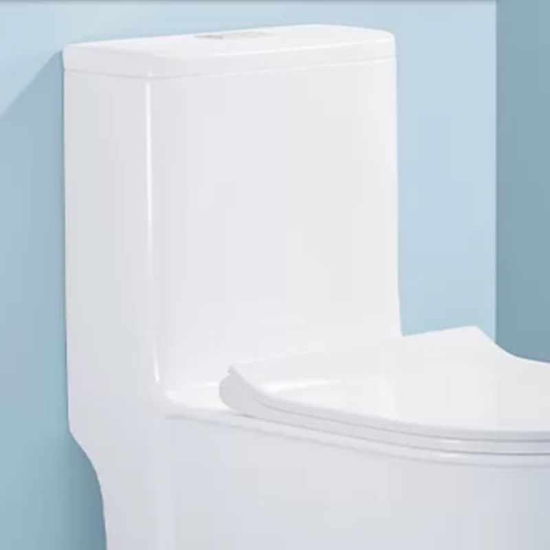 Traditional Floor Mounted Flush Toilet One Piece Toilet Siphon Jet Toilet