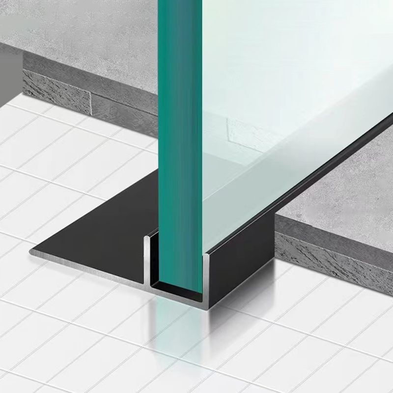 Tempered Hinged Shower Bath Door Transparent Frameless Shower Door