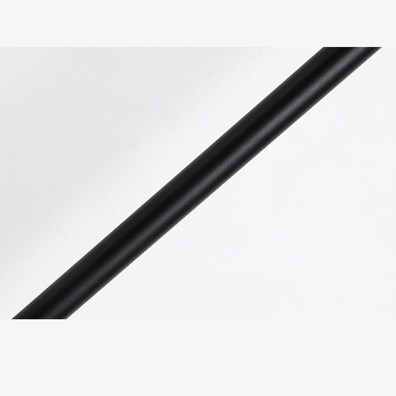 Aluminium LED Wall Lamp in Modern Concise Style Wrought Iron Linear Wall Sconce with Acrylic Shade