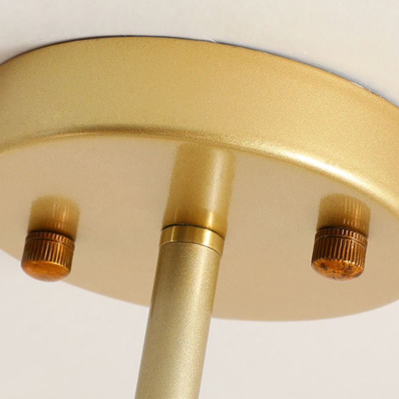 Accesorios de lámparas colgantes de tono esférico contemporáneo accesorios de iluminación de vidrio