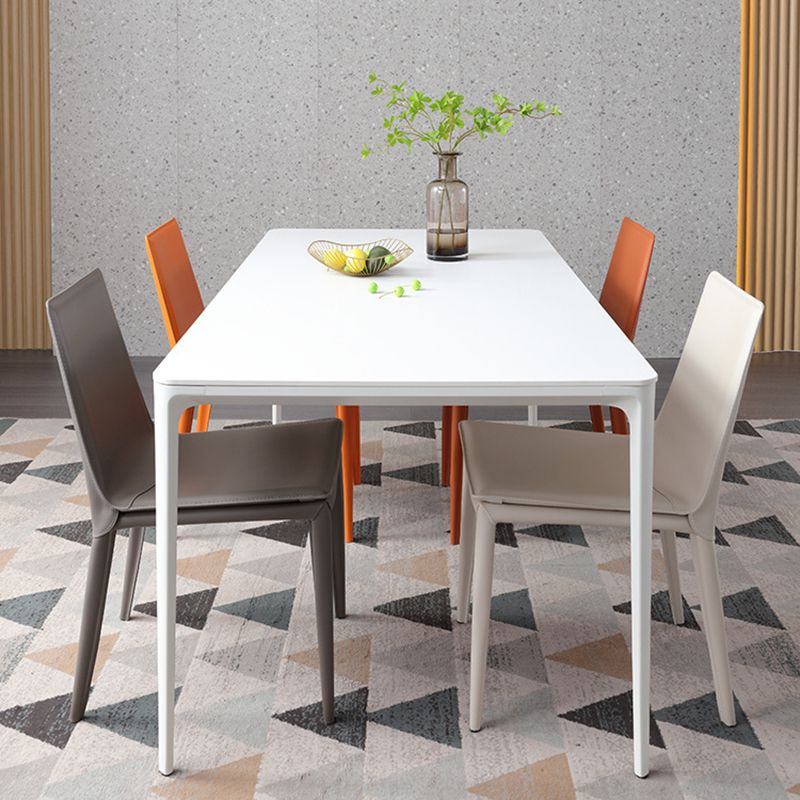 Faux Leather Dining Room Chair Modern Upholstered Dining Side Chair