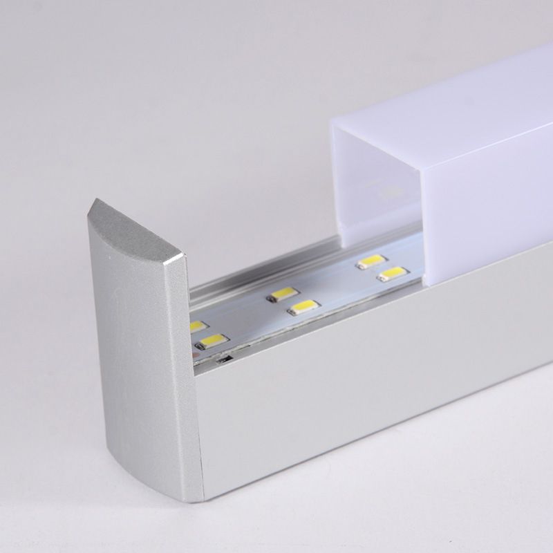 Vanité moderne Lights Lights Silver 1 Light Wall Éclairage mural pour la salle de bain