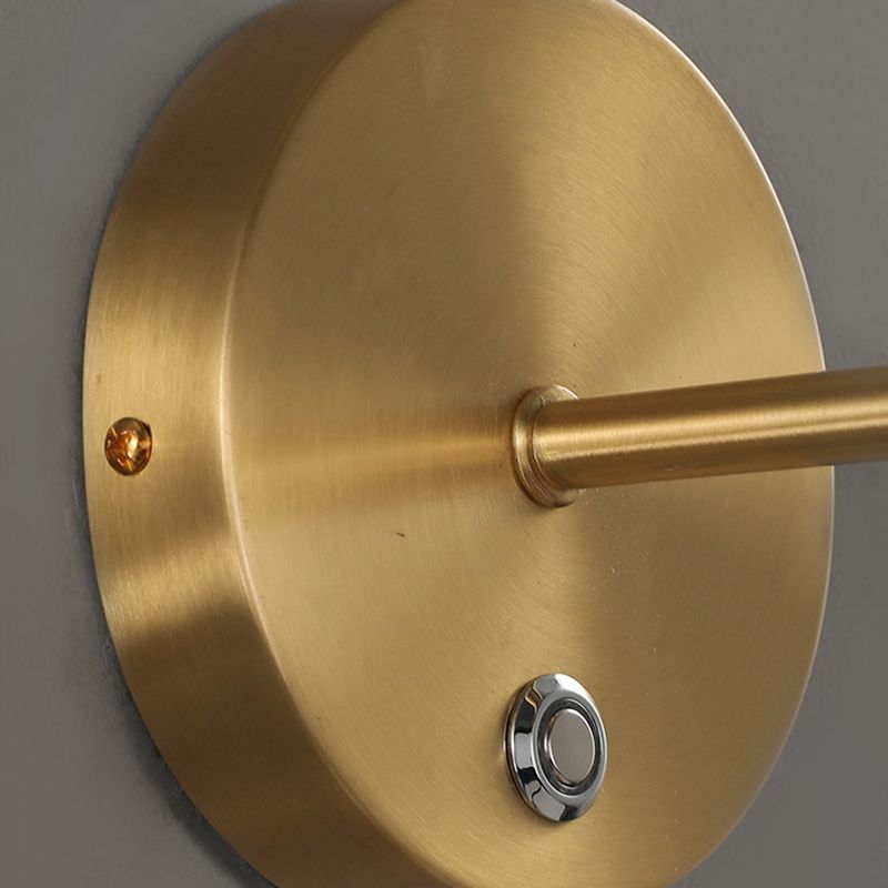 Metal Cylinder Wall Sconce Light Modern 1-Light Wall Sconce Lighting