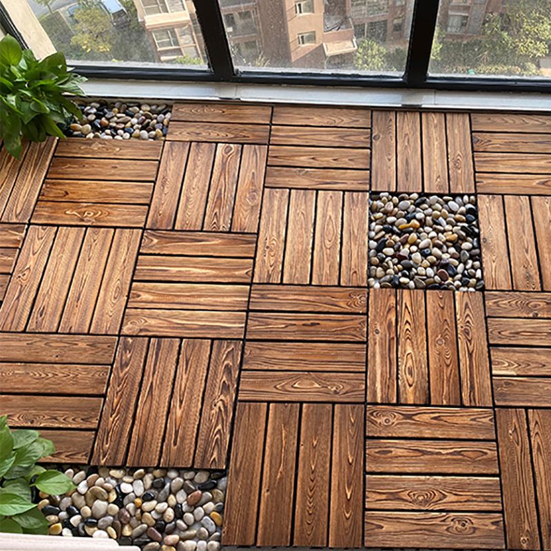 Outdoor Composite Deck Tiles Snapping Striped Detail Kit Deck Tiles