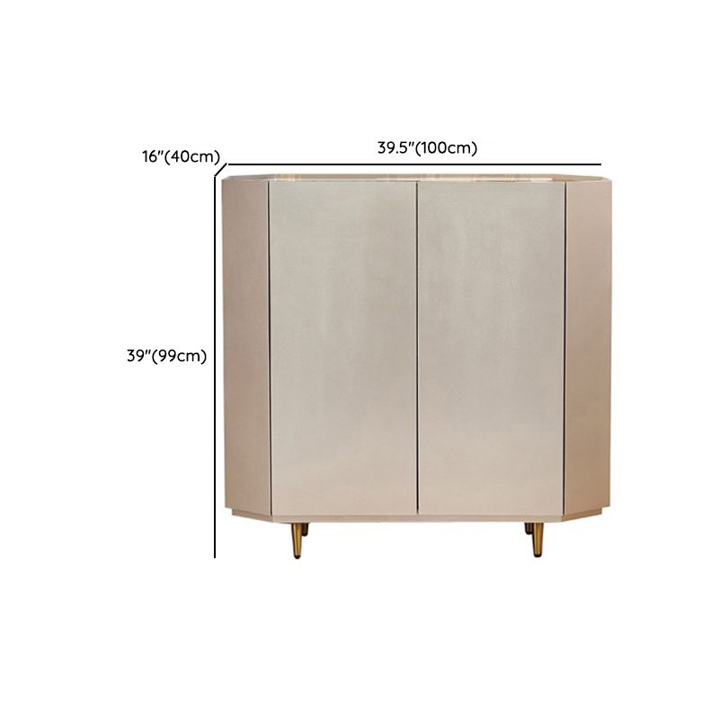 Modern Sideboard Engineered Wood Sideboard Cabinet with Doors for Dining Room