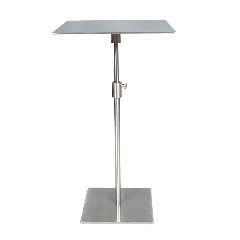 Modern Style Round/square Metal Table with Square Base Coffee Table