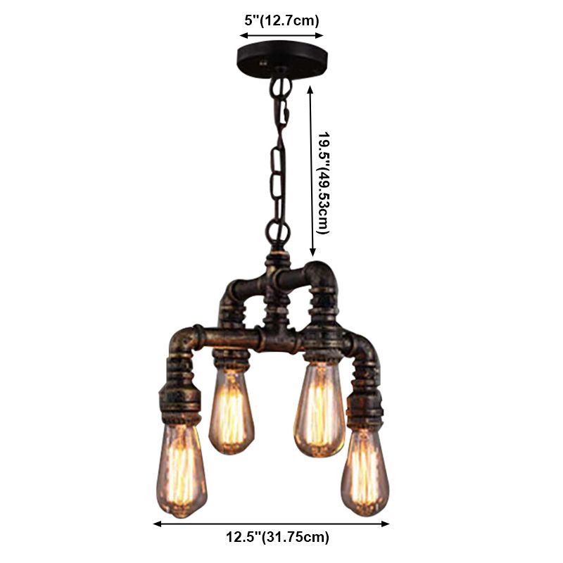 Industrial Characteristic Style LED Hanging Island Pendant Light for Bar Dining Room