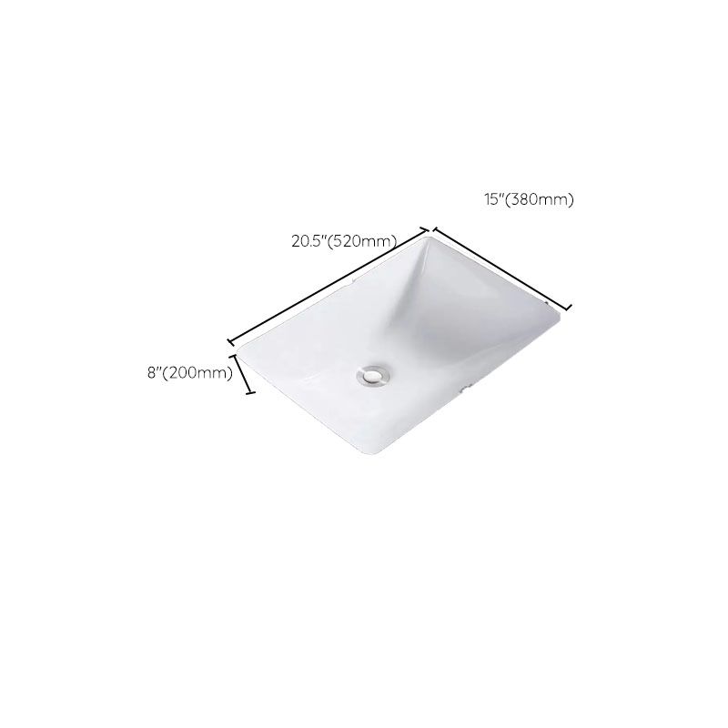 Bathroom Sink Ceramic Rod Handle Faucet Anti-spill Bathroom Sink