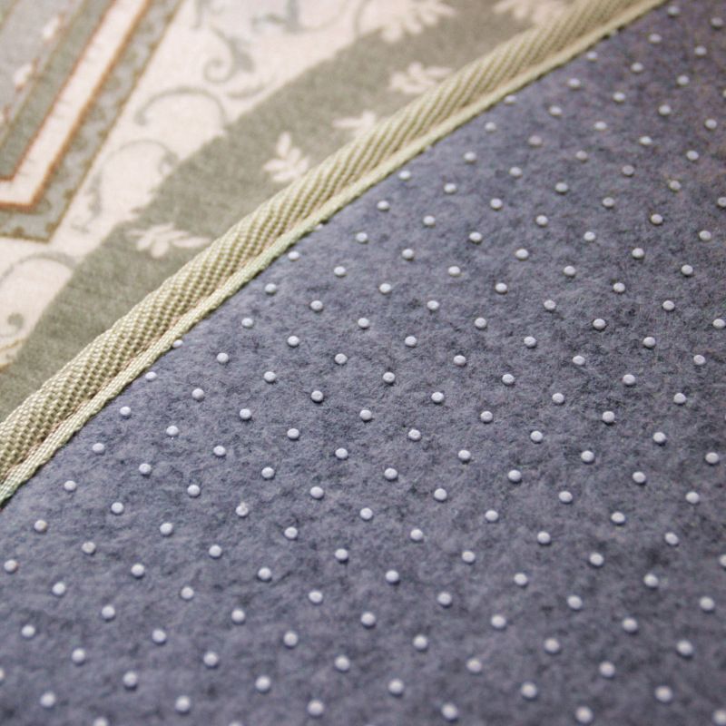 Beige vintage tapijt polyester bloemruimte vloerkleurbestendig vloerkleed voor woonkamer