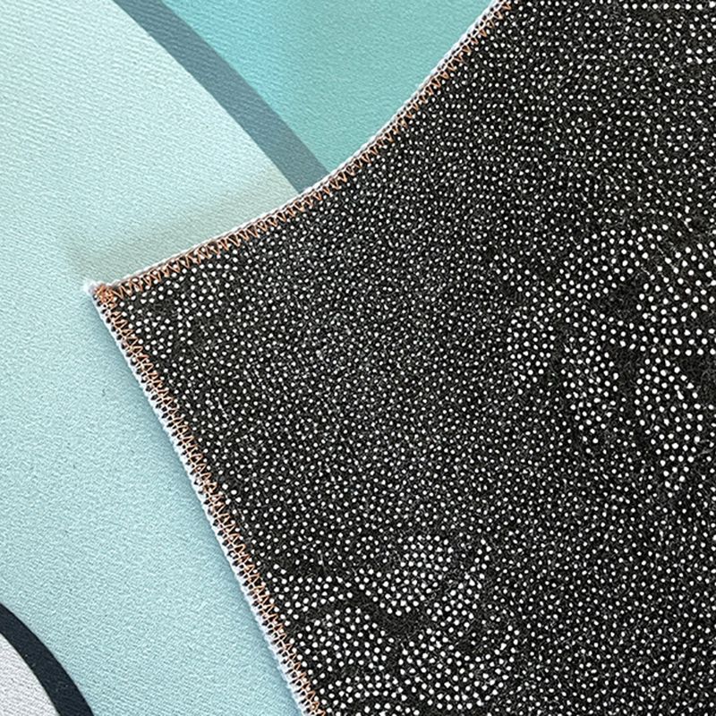 Tapis de zone de motif continu tapis de tapis tapis résistant pour le salon