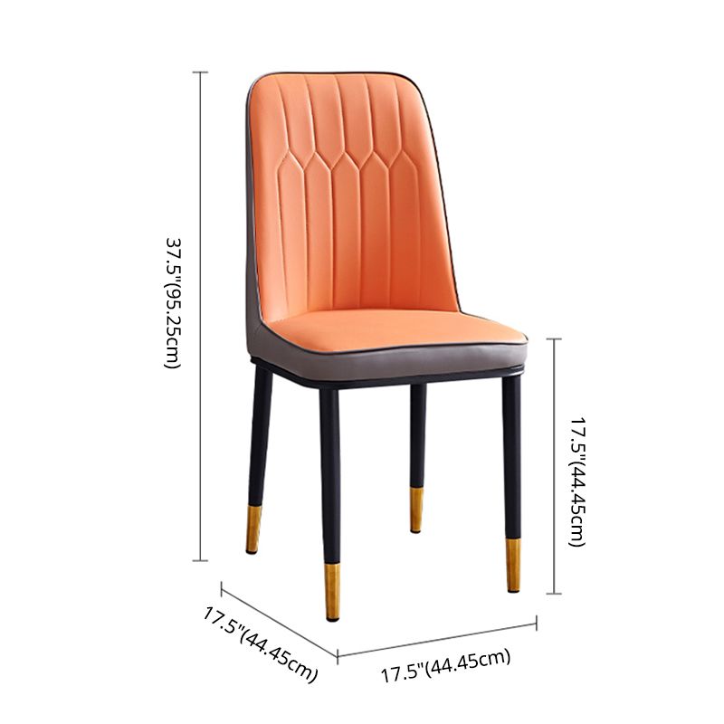 Dining Room Set Modern Style Sintered Stone Rectangular Dining Table with Trestle Base