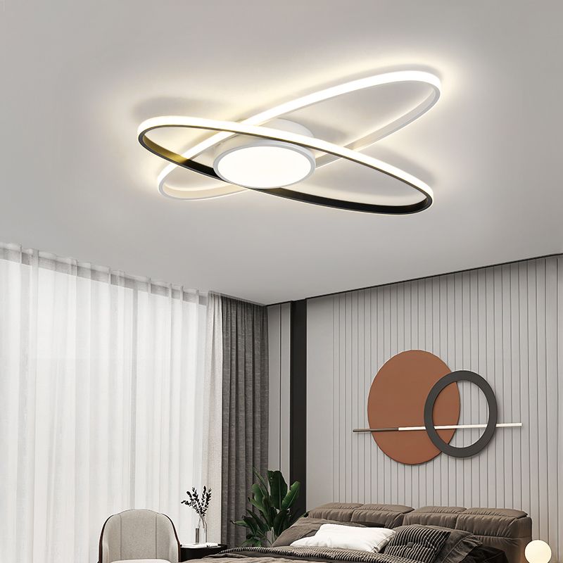 Style moderne Forme linéaire Fixation des ébullition Métal 3 Lumières à ébullition