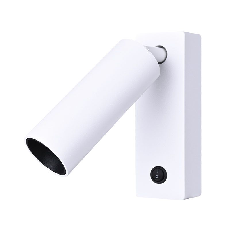 Modern Metal Reading Wall Lighting 1-Light Circle Sconce Light for Bedroom