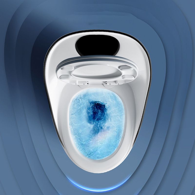 Modern Siphon Jet Urine Toilet Wall Hung Flush Toilet with Toilet Seat