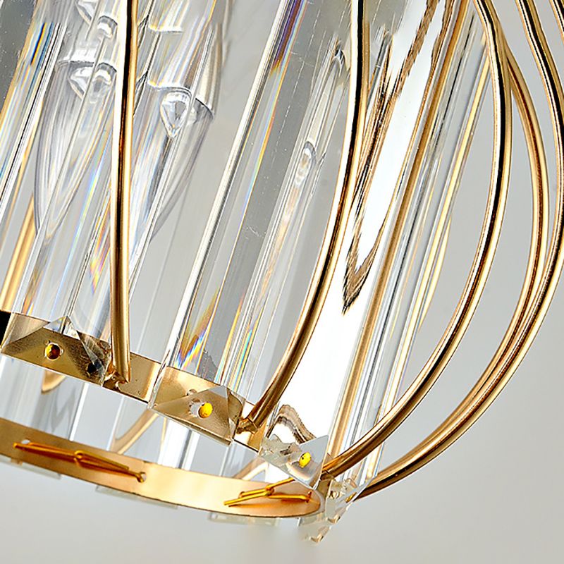 Lámpara de techo de pasillo de cristal, accesorio de iluminación de montaje en techo, estilo moderno