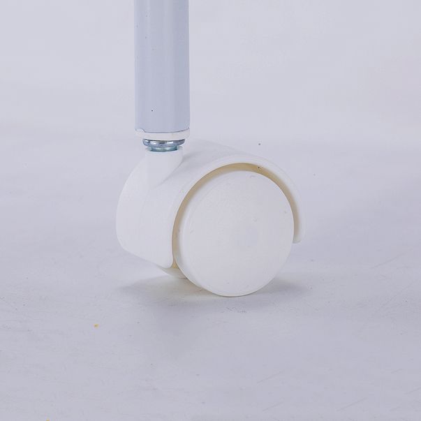 Buchhandelshandschel des zeitgenössischen Stils mit Casters White Book Regal für Lernraum