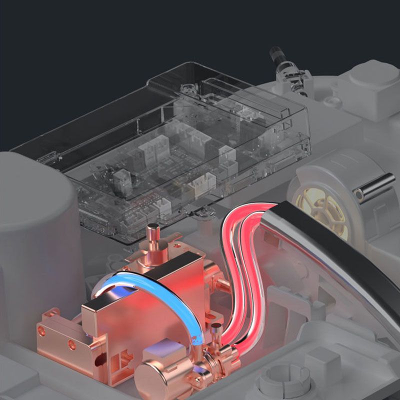 Small Apartment Smart Toilet Instant Hot Automatic Flip UV Sterilization Mini Toilet