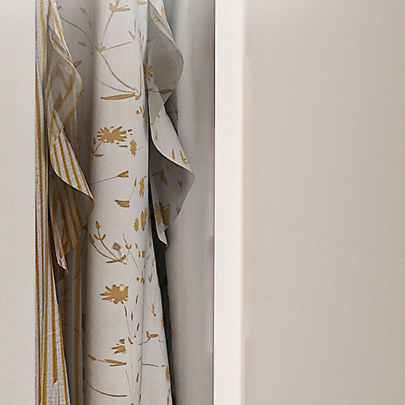 Rectangular Wardrobe Cabinet Modern Simple Home Wooden Wardrobe Closet