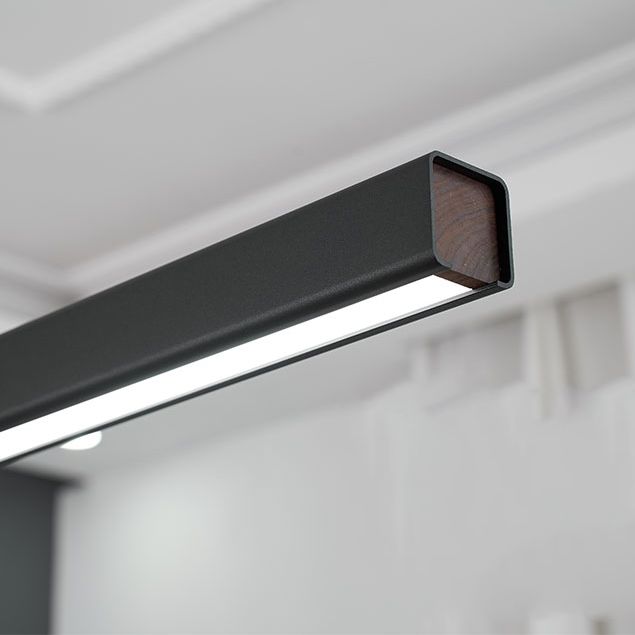 Gerade Form Island Light Modern 1 leichte LED Hängende Licht für Wohnzimmer