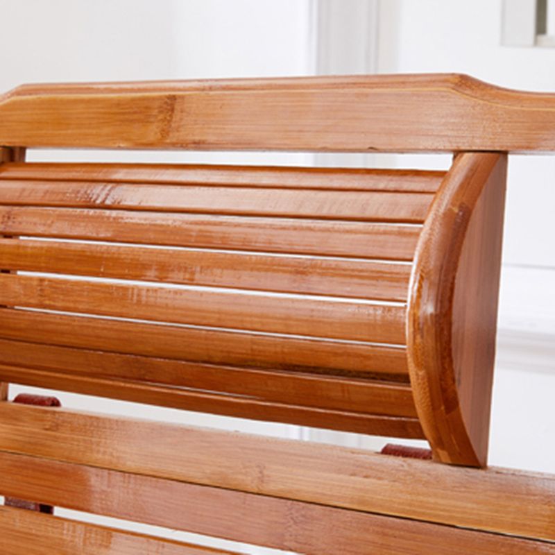 Antique Bamboo Recliner Chair Folding Recliner Chair with Cushion