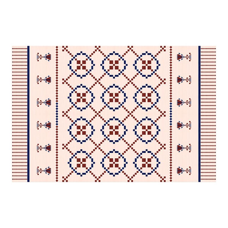 Traditioneller Hausdekoration Teppich Southwestern Muster Teppich Polyester Indoor Teppich