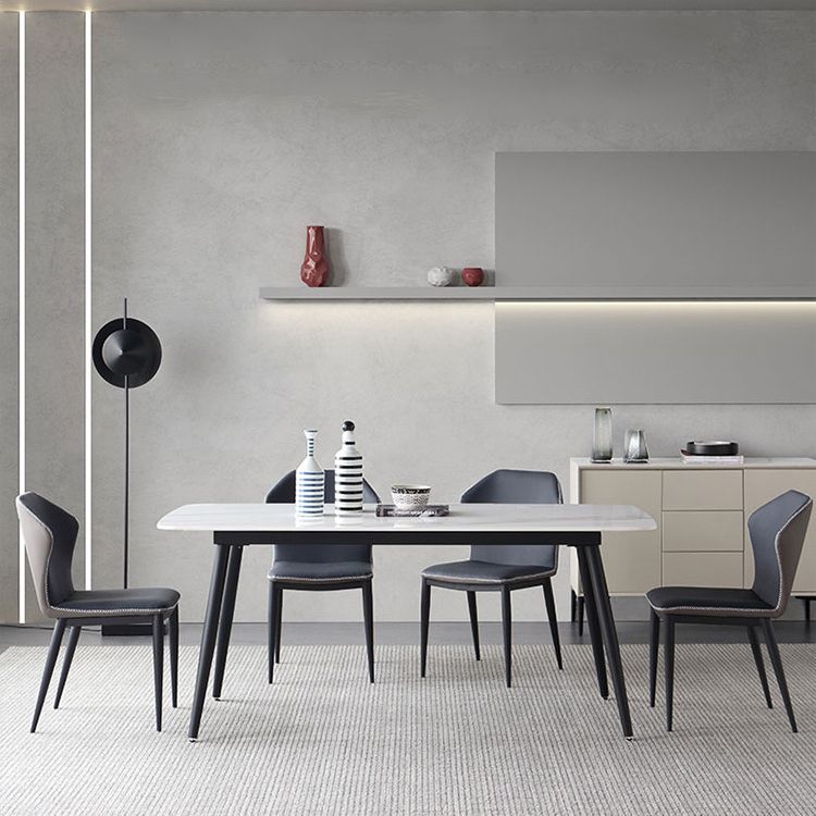 Piedina sinterizada Mesa de comedor de estilo moderno con 4 patas para el hogar
