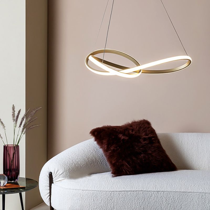 Lampadella a spirale Lightier Light Modern Metal 1 Light Lightier Aiughting