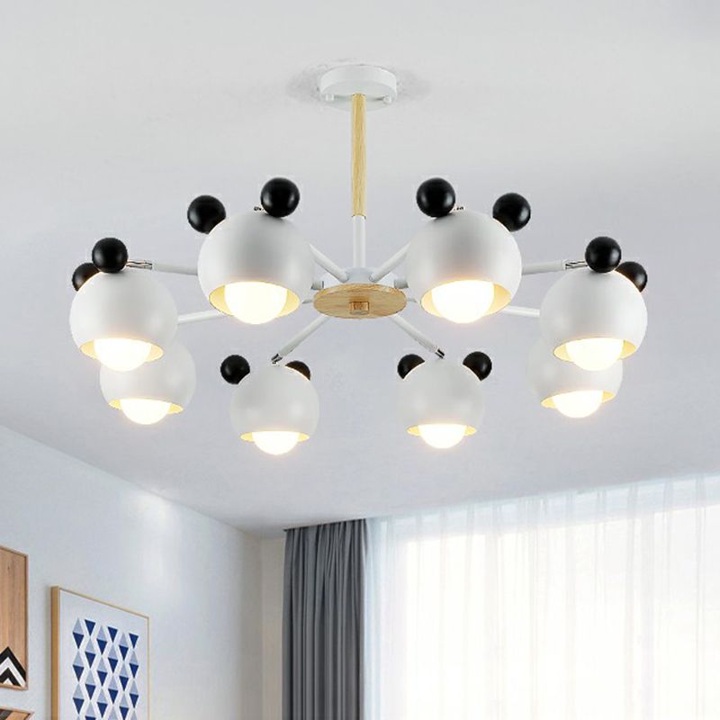 Lustre pivotable Light Nordic Nordic Metal Living Room Pendant Lighting