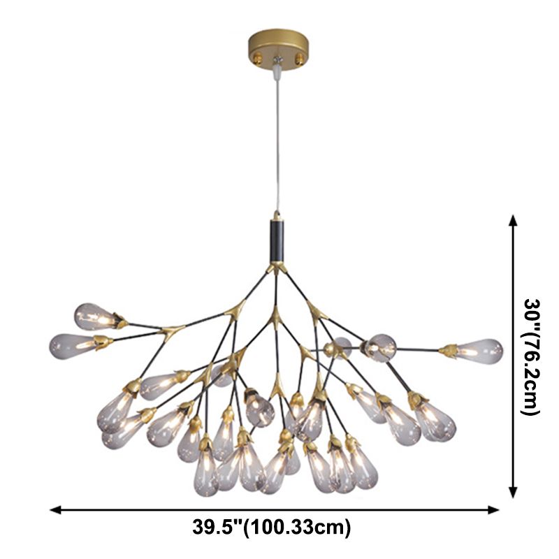 Modern Dining Room Lighting Globe lampadario del lampadario Apparecchi di illuminazione