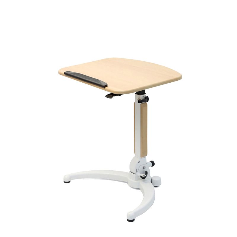 Art Desk with Casters 20.5"W Kids Desk Adjustable Lap Desk Wood and Metal Desk