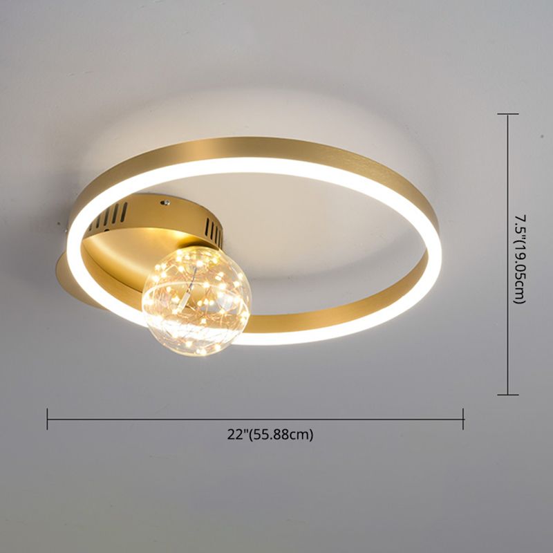 Modern Minimalist Style Ceiling Light Fixture LED Light Bedroom Light Restaurant Light