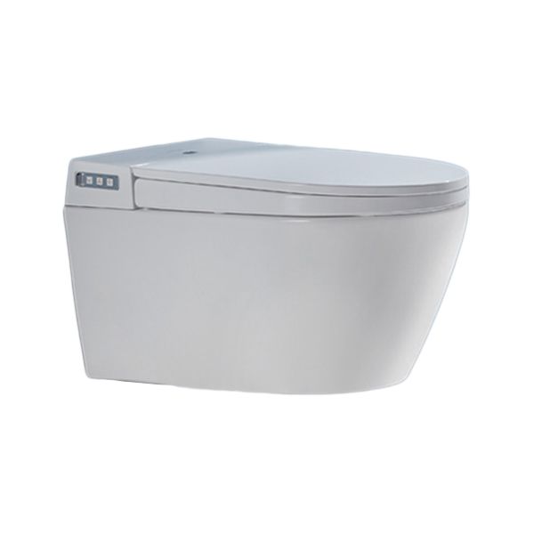 Contemporary Toilet Bowl One Piece Toilet Wall Mount Porcelain Flush Toilet