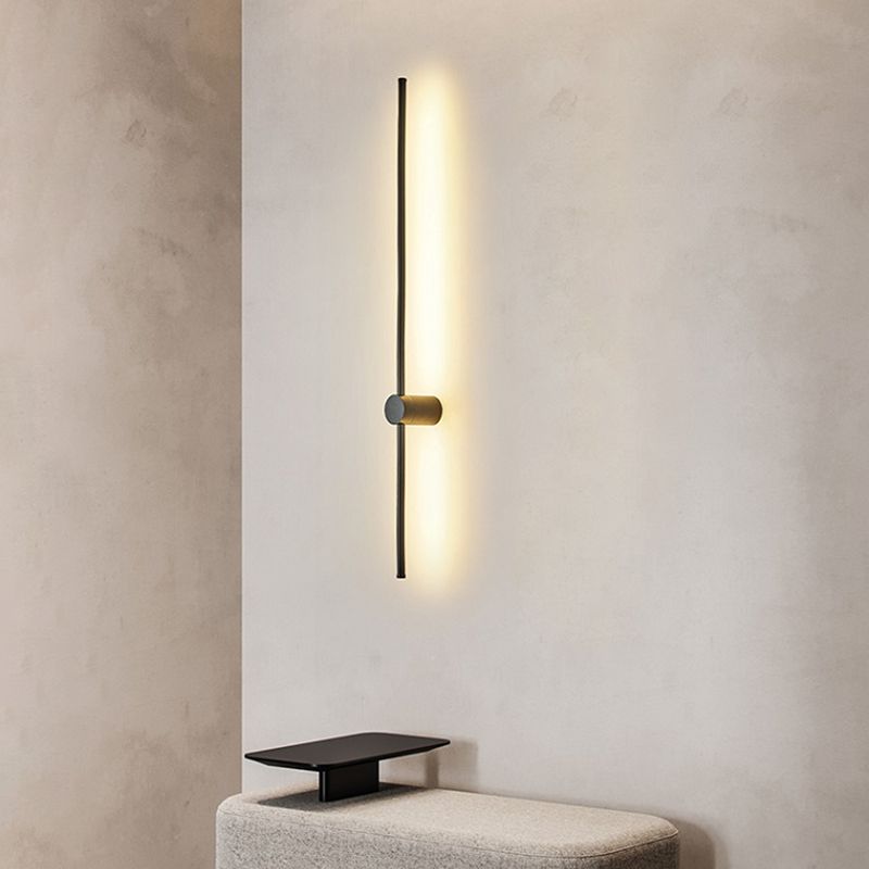 Lineare Form Metallwand Licht moderner Stil 2 Leichter Wandmontageleuchte