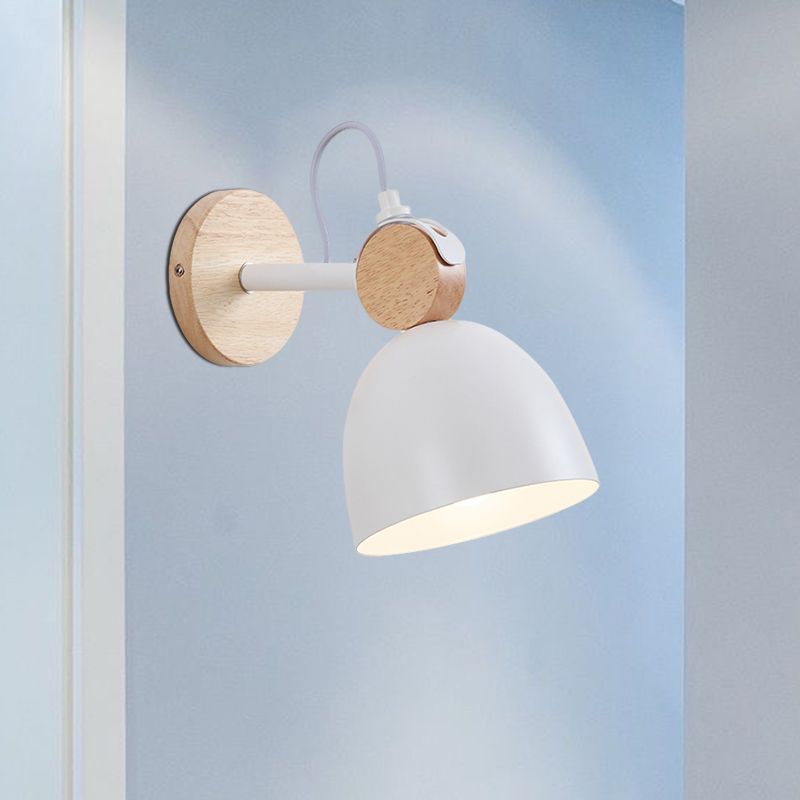 MOLTO MOLTO DOMA DOME SCONCE SOGGIORO ANGOLO REGOLABILE 1 Luce da parete in stile Nordico