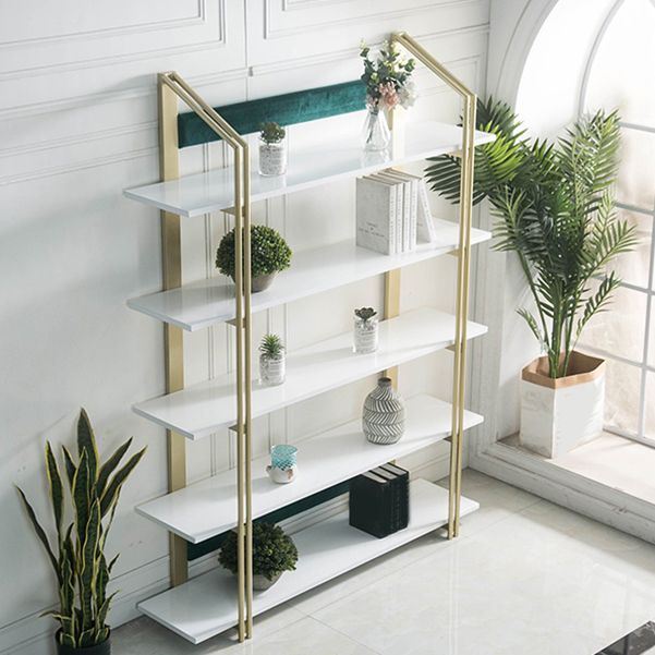 Modern BookShelf Metal Open Shelf Bookcase with Shelves for Office