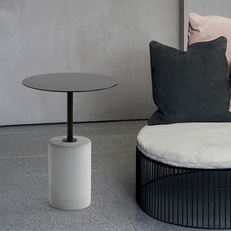 Nordic Style Cocktail Table Stainless Steel Table Round Coffee Table