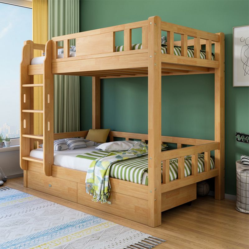 Mid-Century Modern Headboard Bunk Bed Footboard Bed With Custom Legs