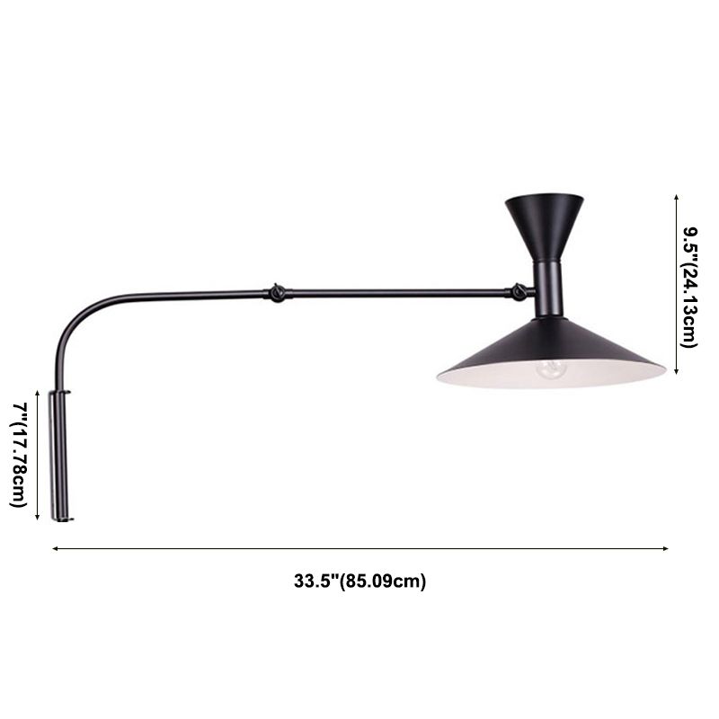 Moderne einfache verstellbare Wandleuchter 2-Bulbs-Wandmontageleuchte für Wohnzimmer