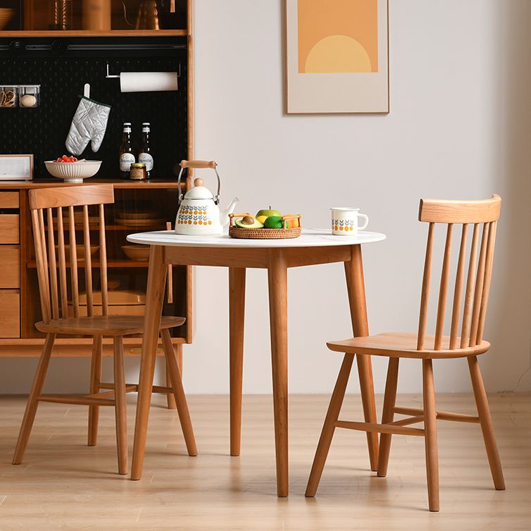 Modern 1/2/3/5 Pieces Dining Set Round Stone Dining Table for Dining Room