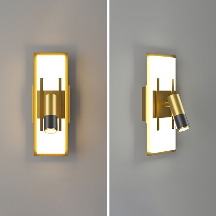 Metal Wall Sconce Lighting Simplicity Style LED Wall Mounted Lighting