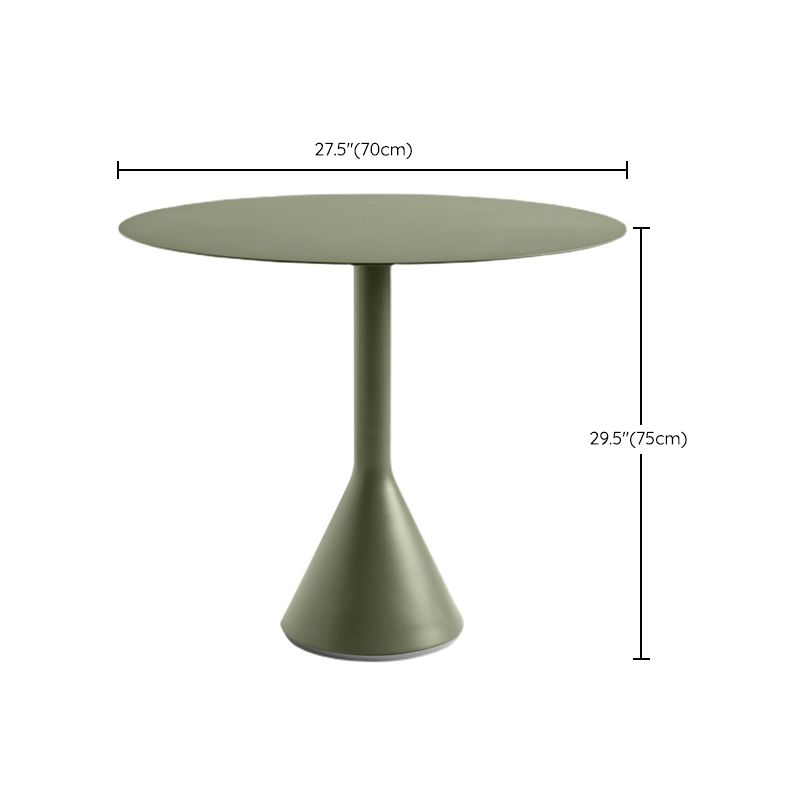Modern Round Bar Table Set 1/3 Piece Metal Bar Table Set for Outdoor
