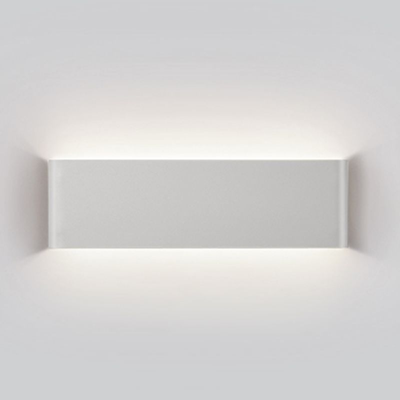 Metal Square Wall Lighting Modern 1 Light Wall Mounted Light Fixture