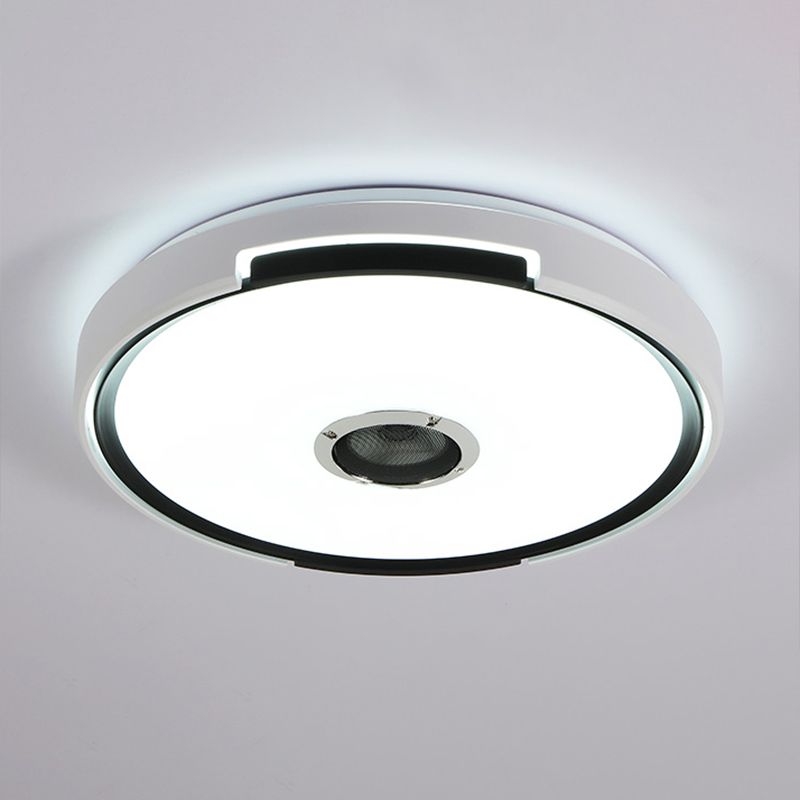 Flush Mount Ceiling Fixture LED Light Smart Mobile Phone Control Foyer Light Room Light