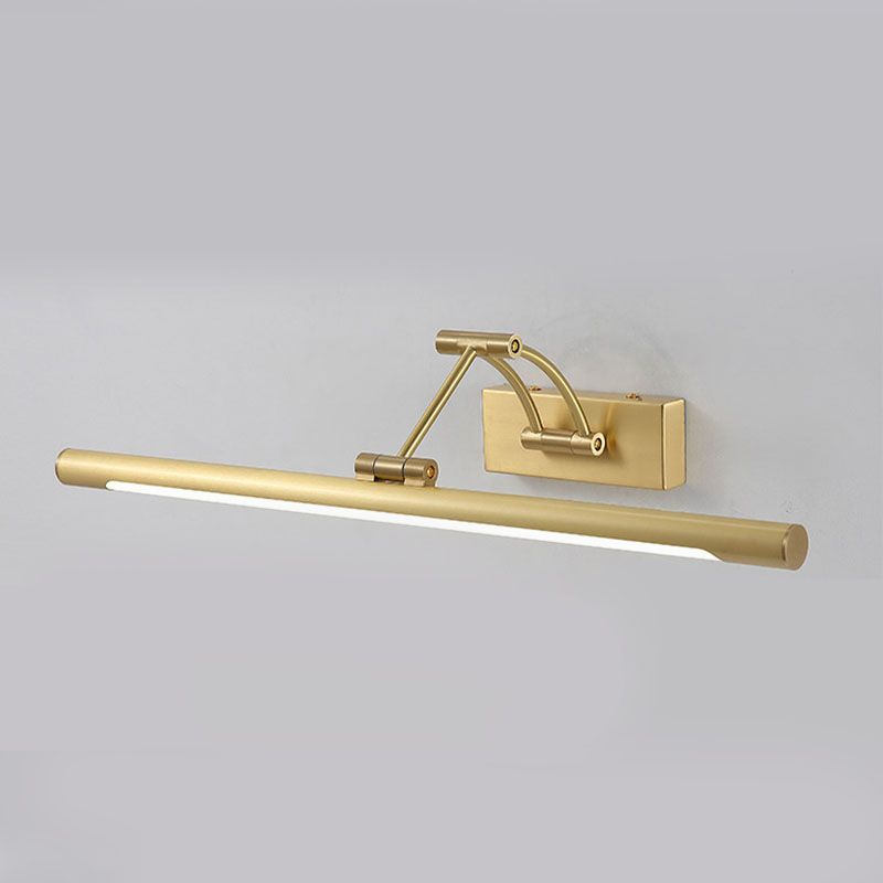 Adjustable Arm Sconce Light Fixture Modern Copper 1 Light Wall Lighting